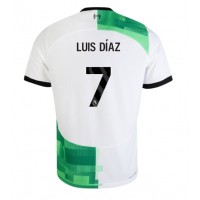 Fotballdrakt Herre Liverpool Luis Diaz #7 Bortedrakt 2023-24 Kortermet